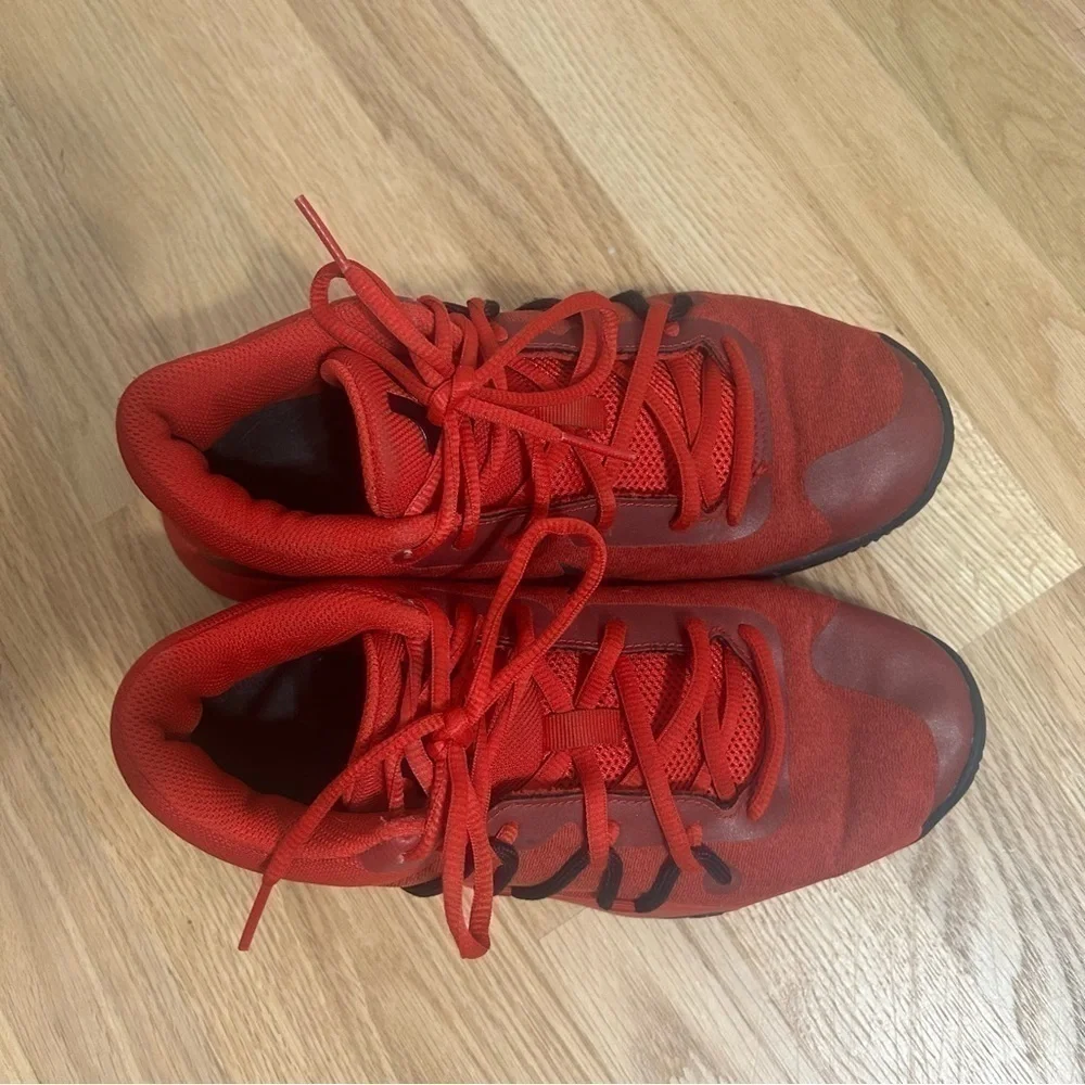 Nike KD Trey 5 V Gym Red Sneakers Sz 6Y Kids Youth Shoes